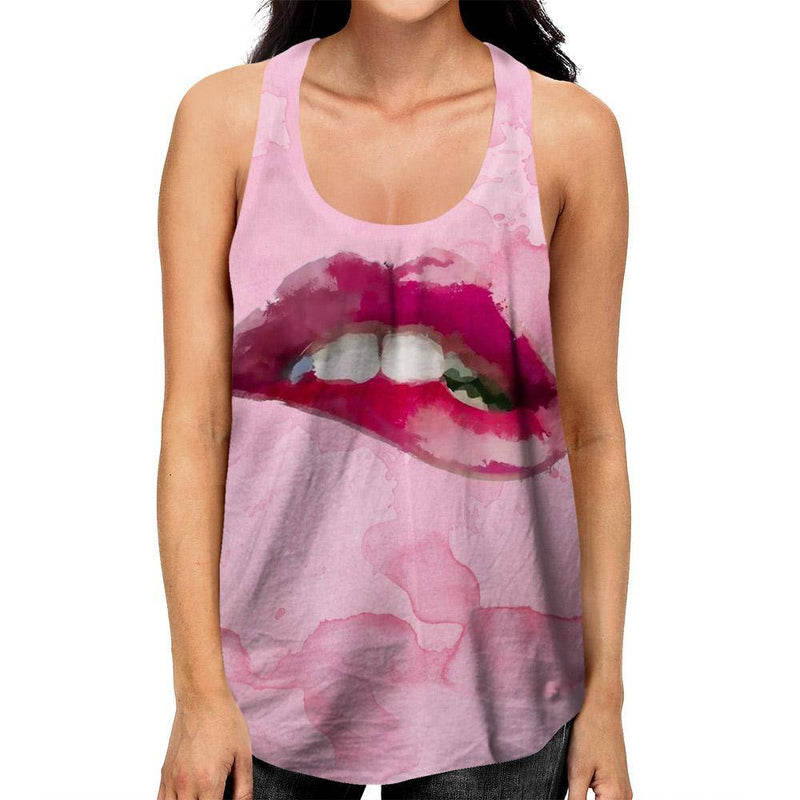 Lips Racerback