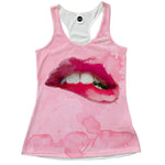 Pinky Lips Racerback