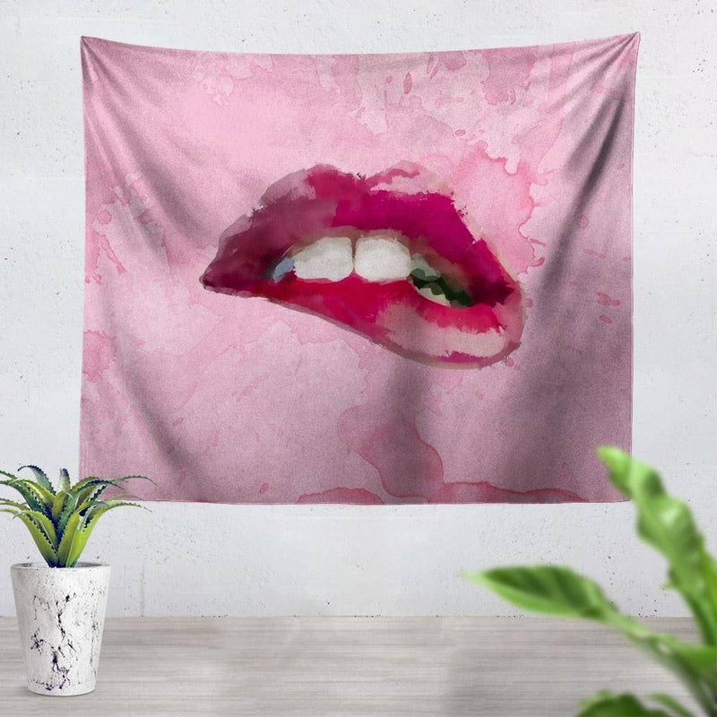 Lips Tapestry