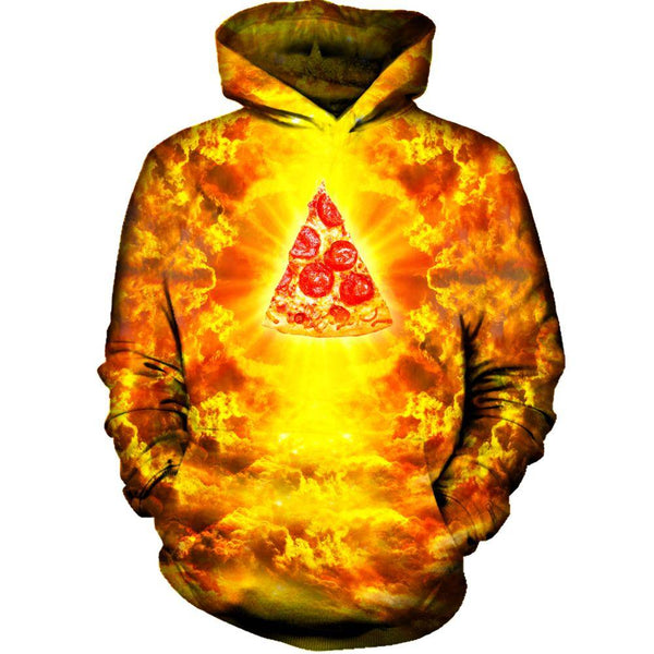 Pizza sales fire hoodie