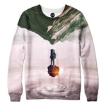 Surreal Astronaut Womens Sweatshirt