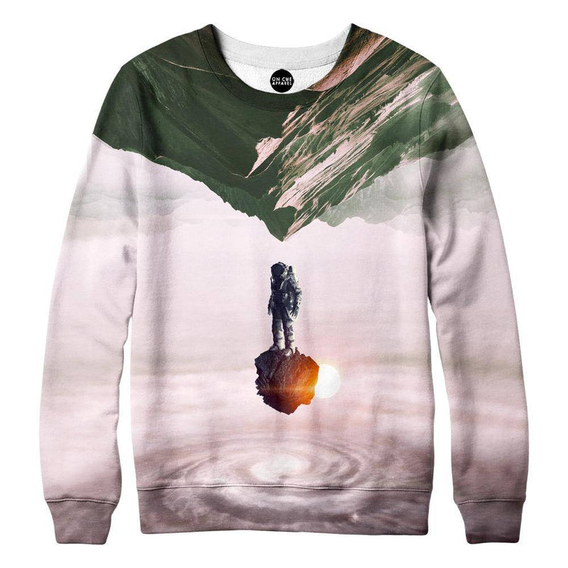Surreal Astronaut Womens Sweatshirt
