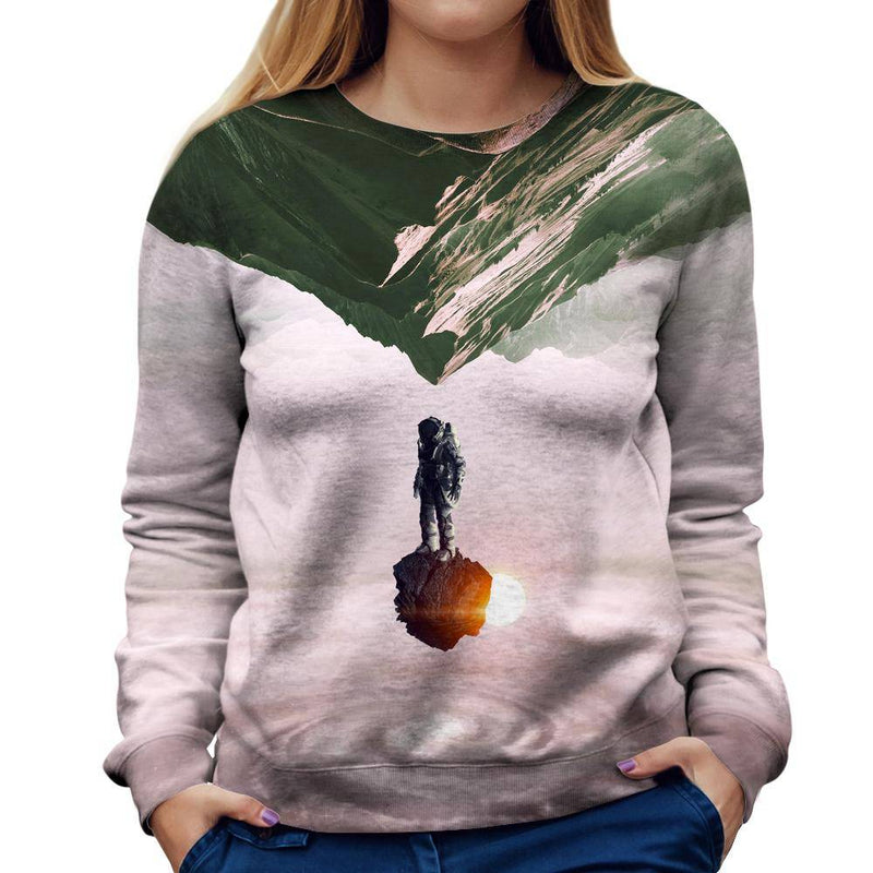 Astronaut Womens Sweatshirt