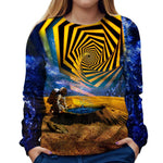 Astronaut Womens Sweatshirt