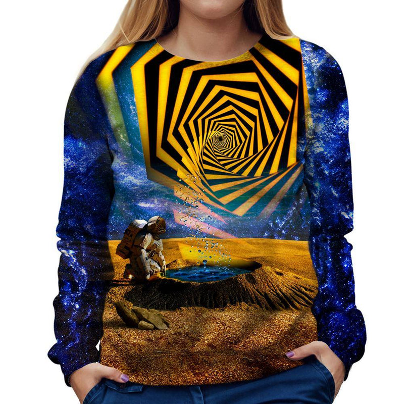 Astronaut Womens Sweatshirt