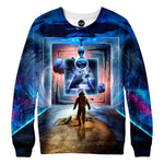 Astronaut Portal To The Beyond Womens Sweatshirt