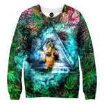 Marijuana Trance Womens Sweatshirt