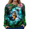 Marijuana Womens Sweatshirt