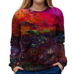 Abstract Womens Sweatshirt