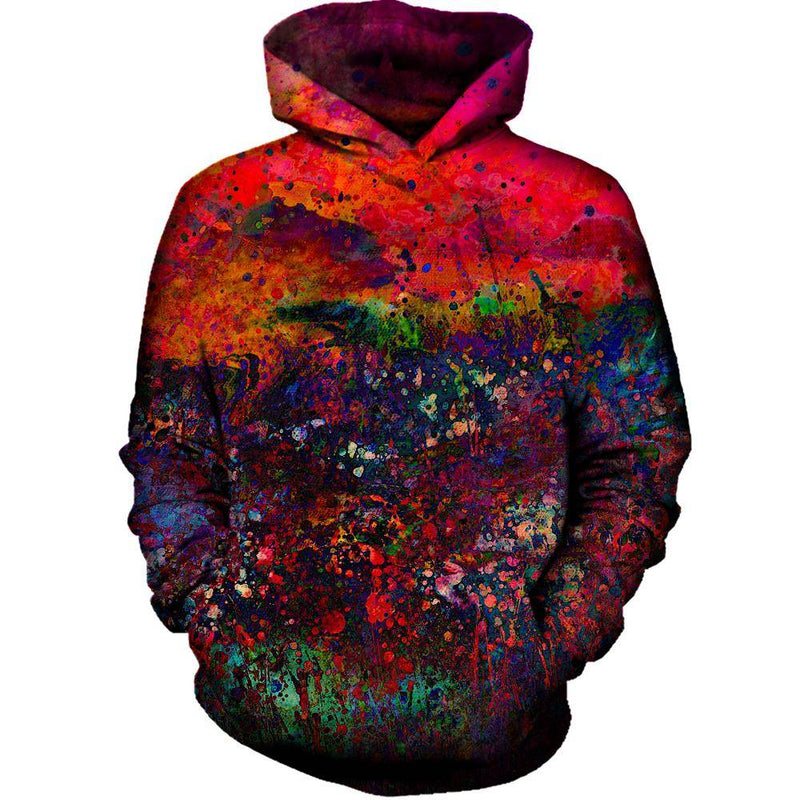 Purple Sky Womens Hoodie