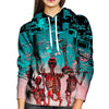 Skull Womens Hoodie