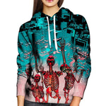 Skull Womens Hoodie
