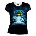 Reach For The Moon Womens T-Shirt