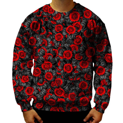 Red Rose Hoodie 2XL Red