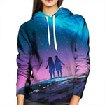 Galaxy Womens Hoodie