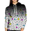 Shapes womens Hoodie