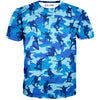 Skater Camo Blue T-Shirt