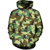 Skater Camo Womens Hoodie