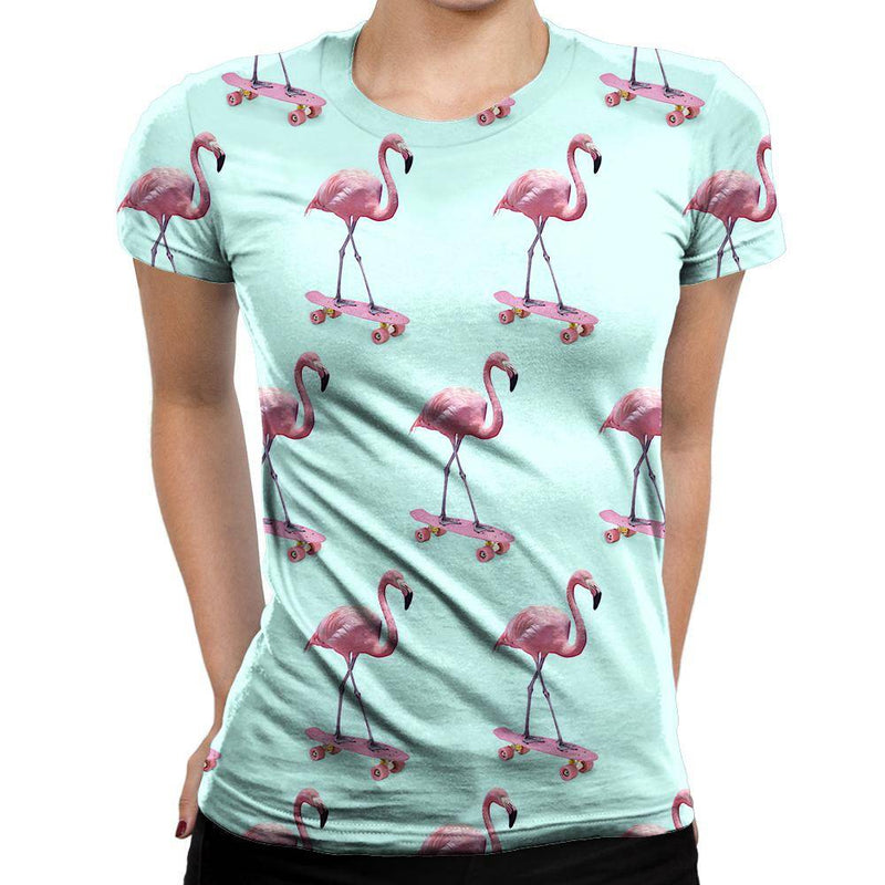 Flamingo Womens T-Shirt