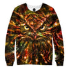 Space Owl Womens Sweatshirt