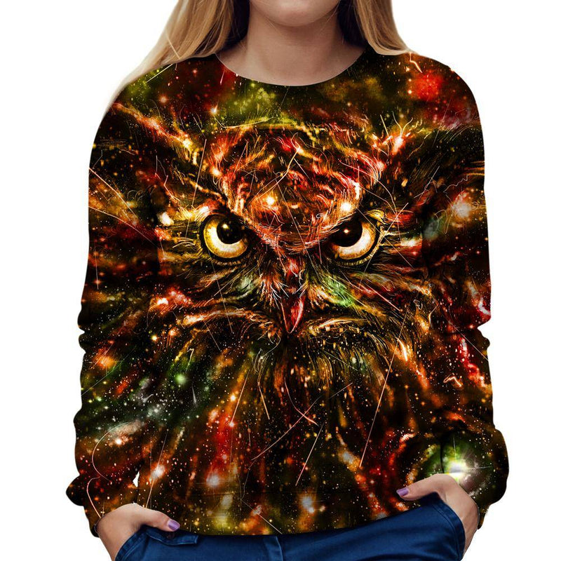 Owl Womens Sweatshirt
