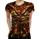 Owl Womens T-Shirt