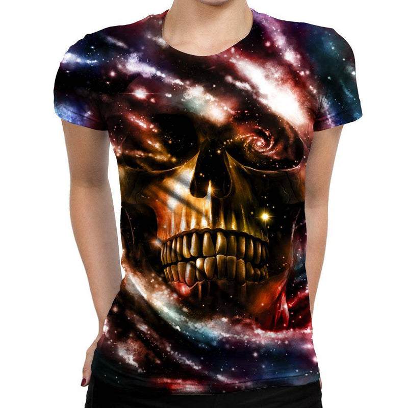 Skull Womens T-Shirt