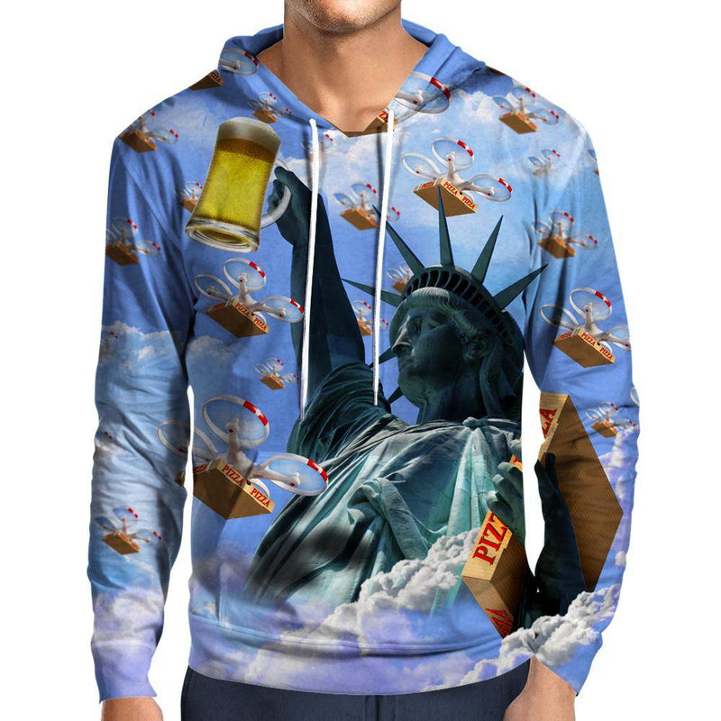 Statue Of Merica Hoodie