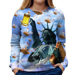 Merica Womens Sweatshirt