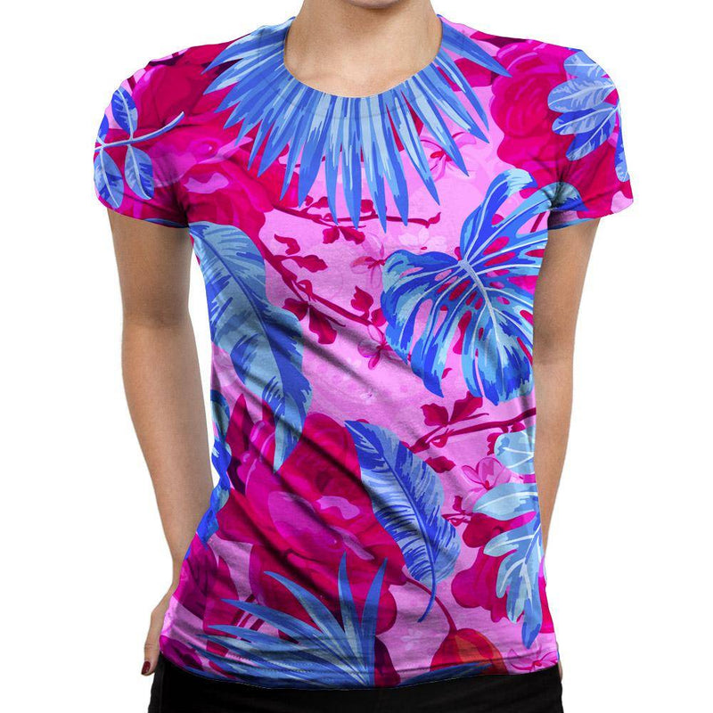 Palm Trees Womens T-Shirt