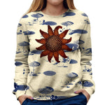 Sun Womens Sweatshirt