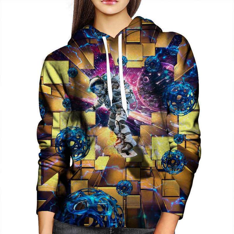 Astronaut Womens Hoodie