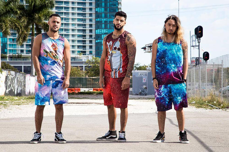 Flying Unicorn Tank and Shorts Rave Outfit