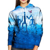 Robot Womens Hoodie