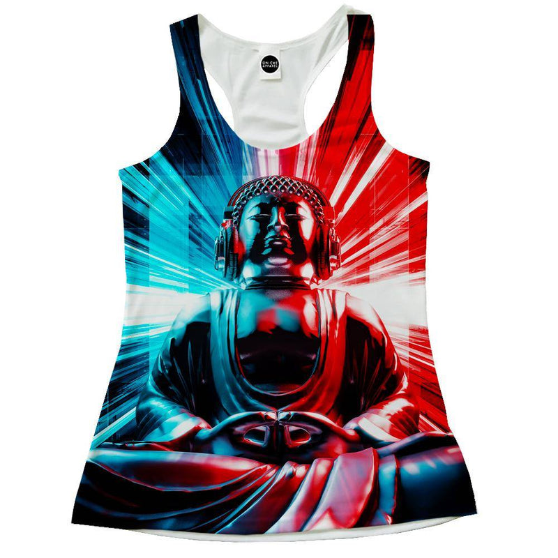 Techno Buddha Racerback