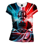 Techno Buddha Womens T-Shirt