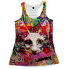 The Graffiti Cat Racerback