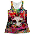 The Graffiti Cat Racerback