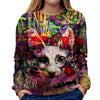 Cat Womens Sweatshirt