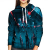 Robot womens Hoodie