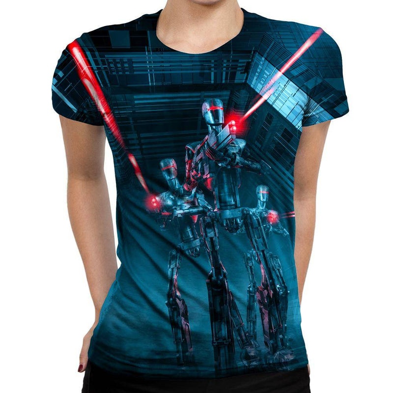 Robot Womens T-Shirt