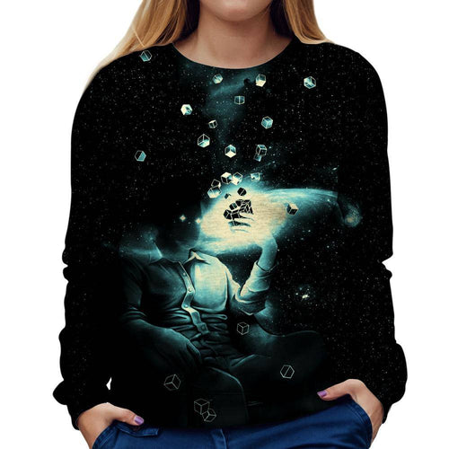 Galaxy Womens Sweatshirt