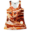 The Visiting Cat Racerback