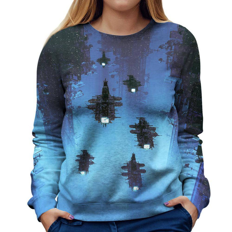 Sci-fi Womans Sweatshirt