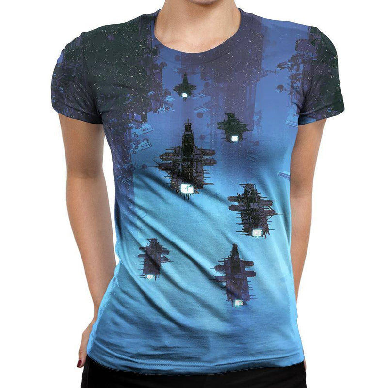 Sci-fi Womans T-shirt