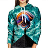 Astronaut Womens Hoodie