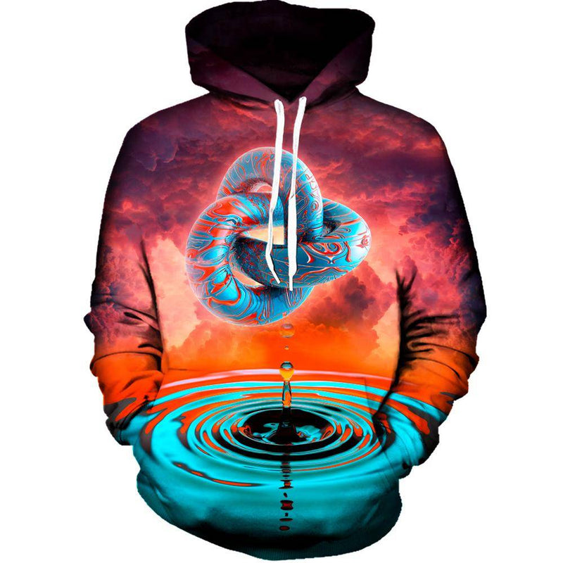 A Psychedelic Womens Hoodie