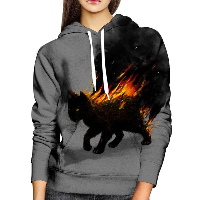 Cat Womens Hoodie