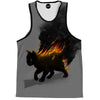 The Cat Is On Fire Tank Top