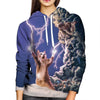 Cat womens Hoodie